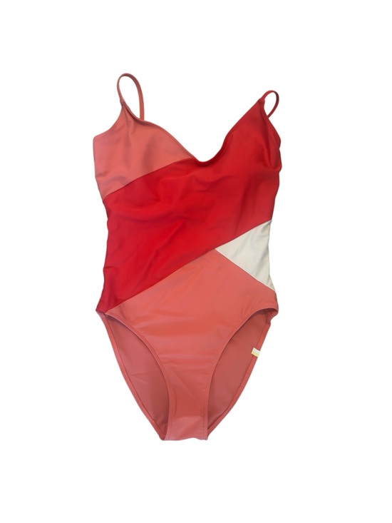 summersalt Other - Summersalt The Marina One Piece Swimsuit Size 6 Colorblock Red Pink White